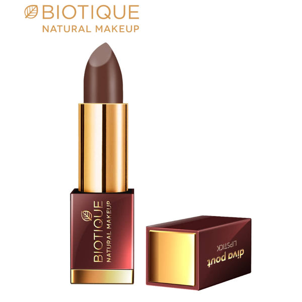 Biotique natural makeup diva pout lipstick, color me pink, 4g
