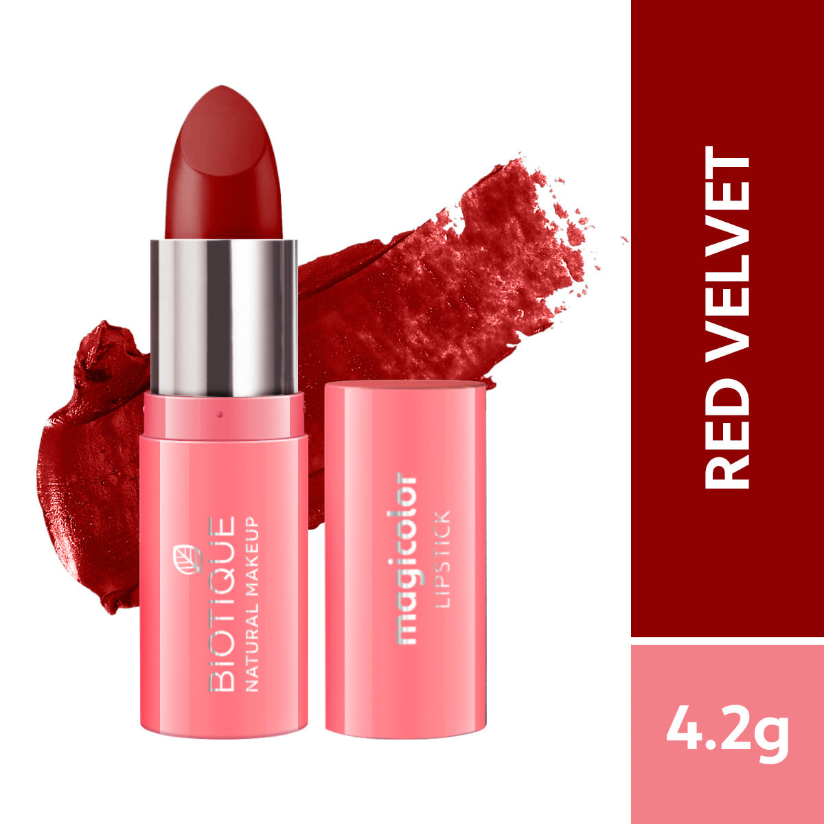 Biotique natural makeup magicolor lipstick, cookie crumble