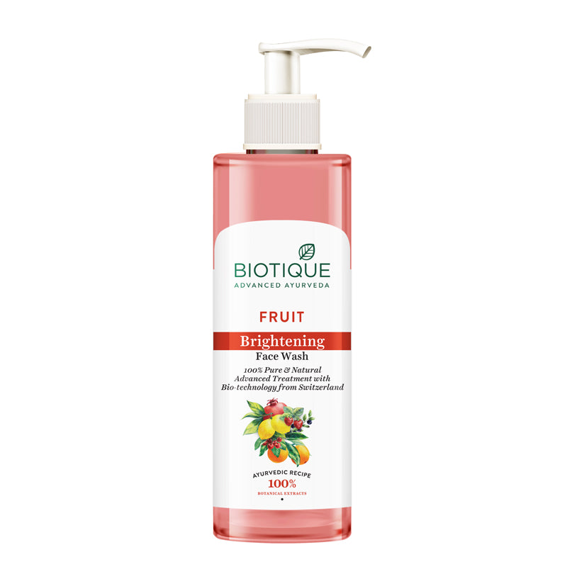 Fruit brightening face wash