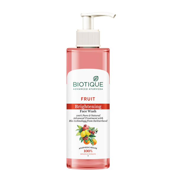 Fruit brightening face wash