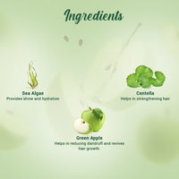 Green apple shine & gloss shampoo & conditioner - 650ml