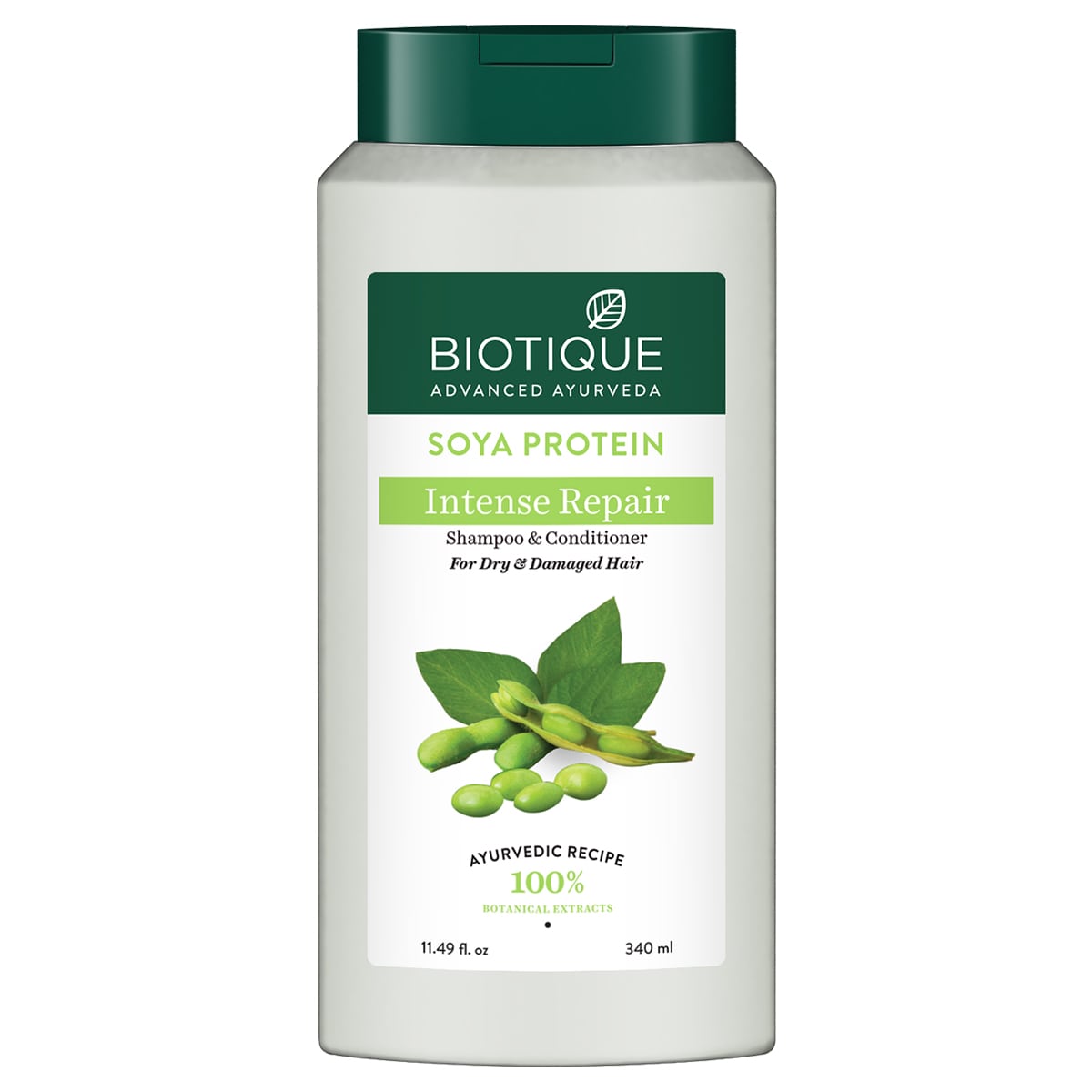 Biotique soya protein fresh nourishing shampoo 650ml (pack of 2)