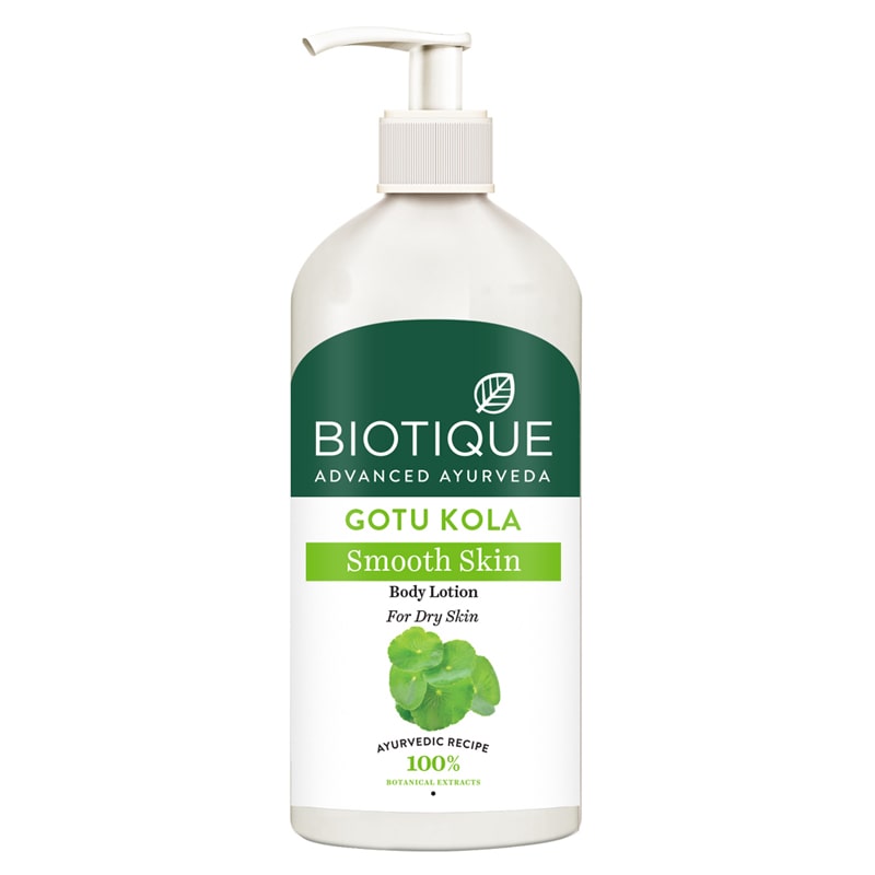Gotu kola smooth skin body lotion