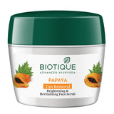 PAPAYA Tan Removal Brightening & Revitalizing Face Scrub - 235g
