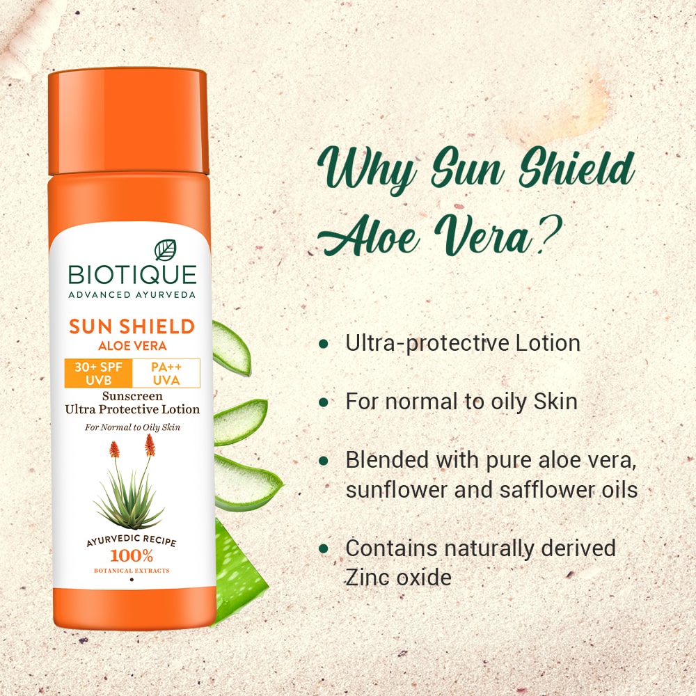 Sun Shield Aloe Vera SPF 30+  120ml