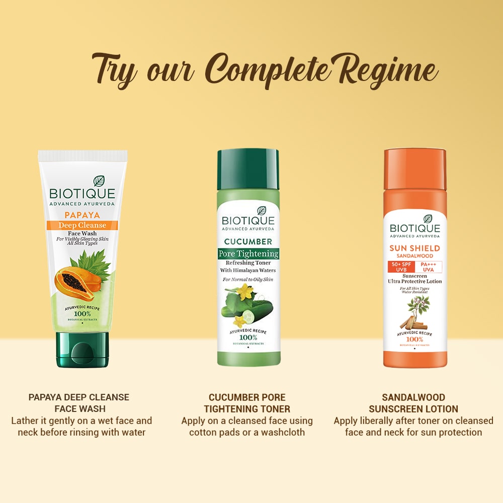 Sun shield sandalwood 50+spf sunscreen lotion 120ml