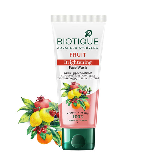 Fruit brightening face wash