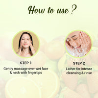 Fruit brightening face wash - 150ml