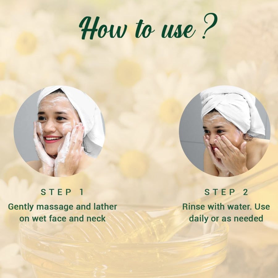Honey Gel Soothe & Nourish Foaming Face Wash - 300ml