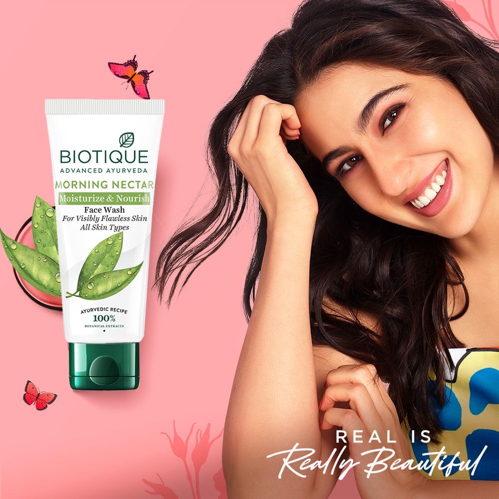 Morning nectar moisturize & nourish face wash - 300ml