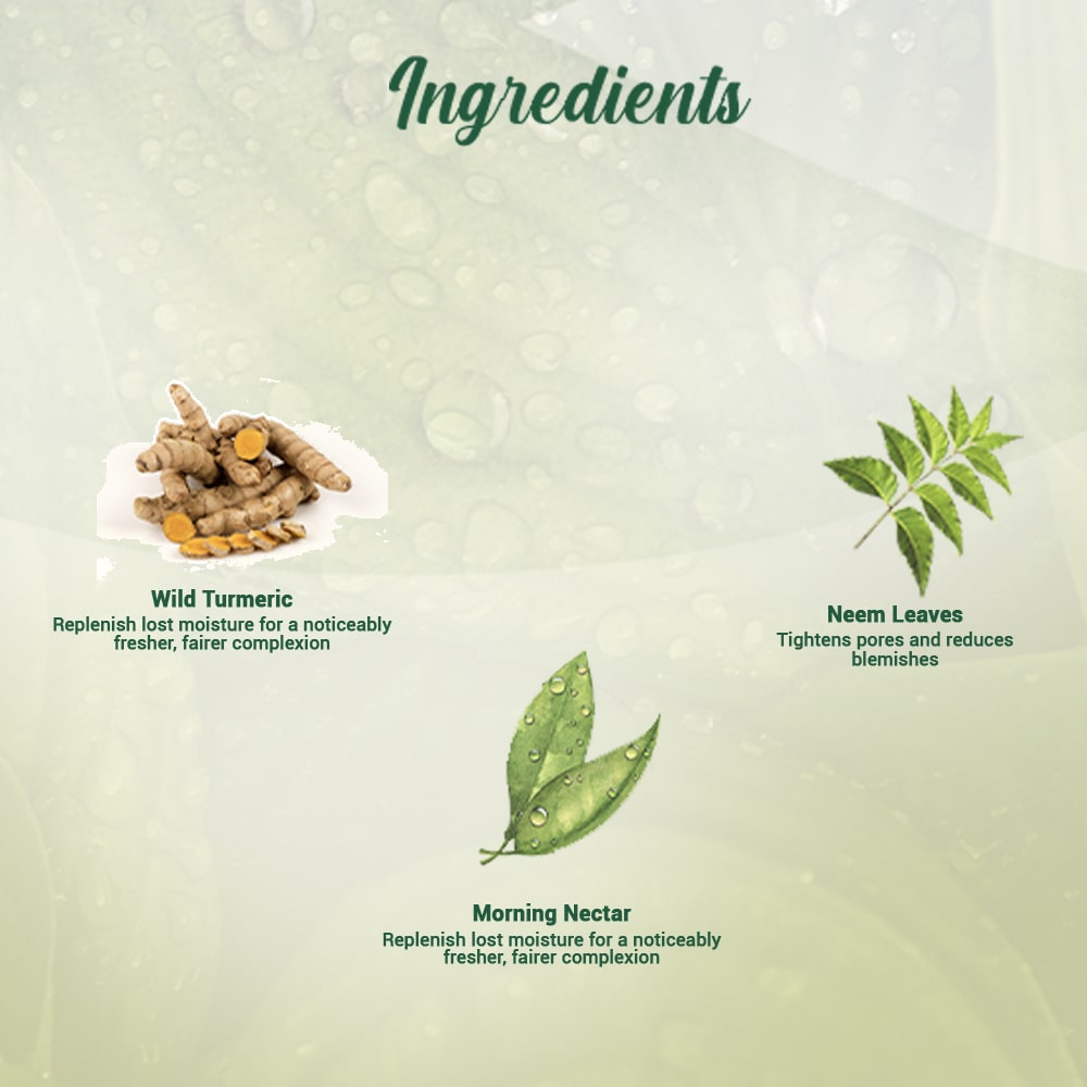 Morning nectar moisturize & nourish face wash