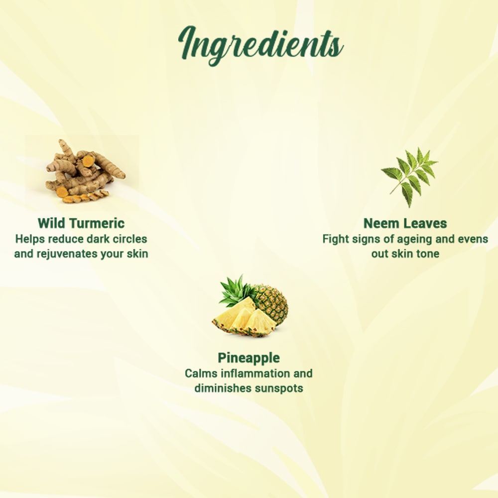 Pineapple oil control foaming face wash