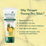 Pineapple Oil Control Foaming Face Wash - 200ml