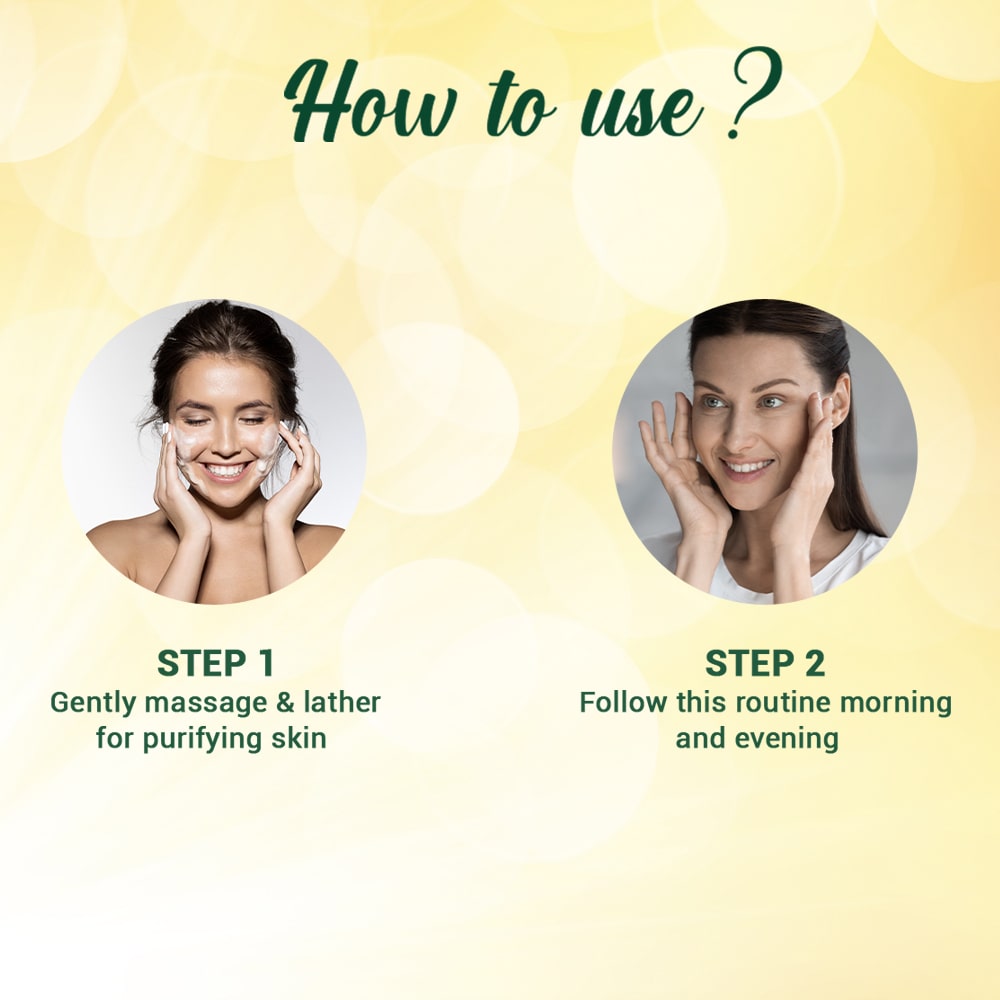 Pineapple oil control foaming face wash