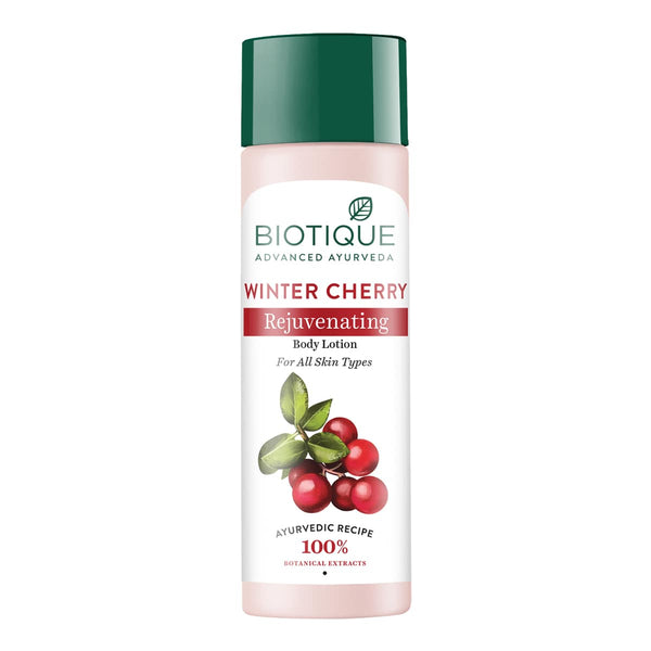 Winter cherry rejuvenating body lotion