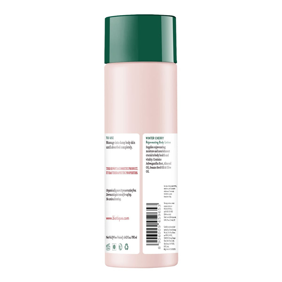 Winter Cherry Rejuvenating Body Lotion - 190ml
