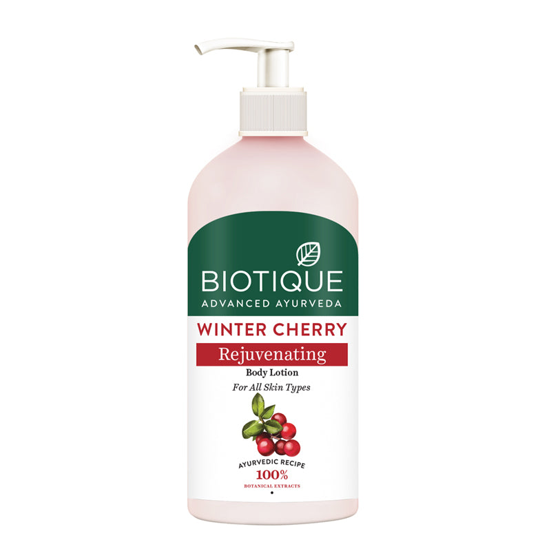 Winter cherry rejuvenating body lotion