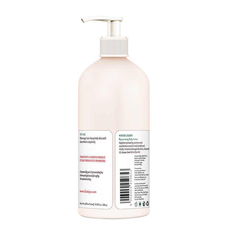 Winter cherry rejuvenating body lotion
