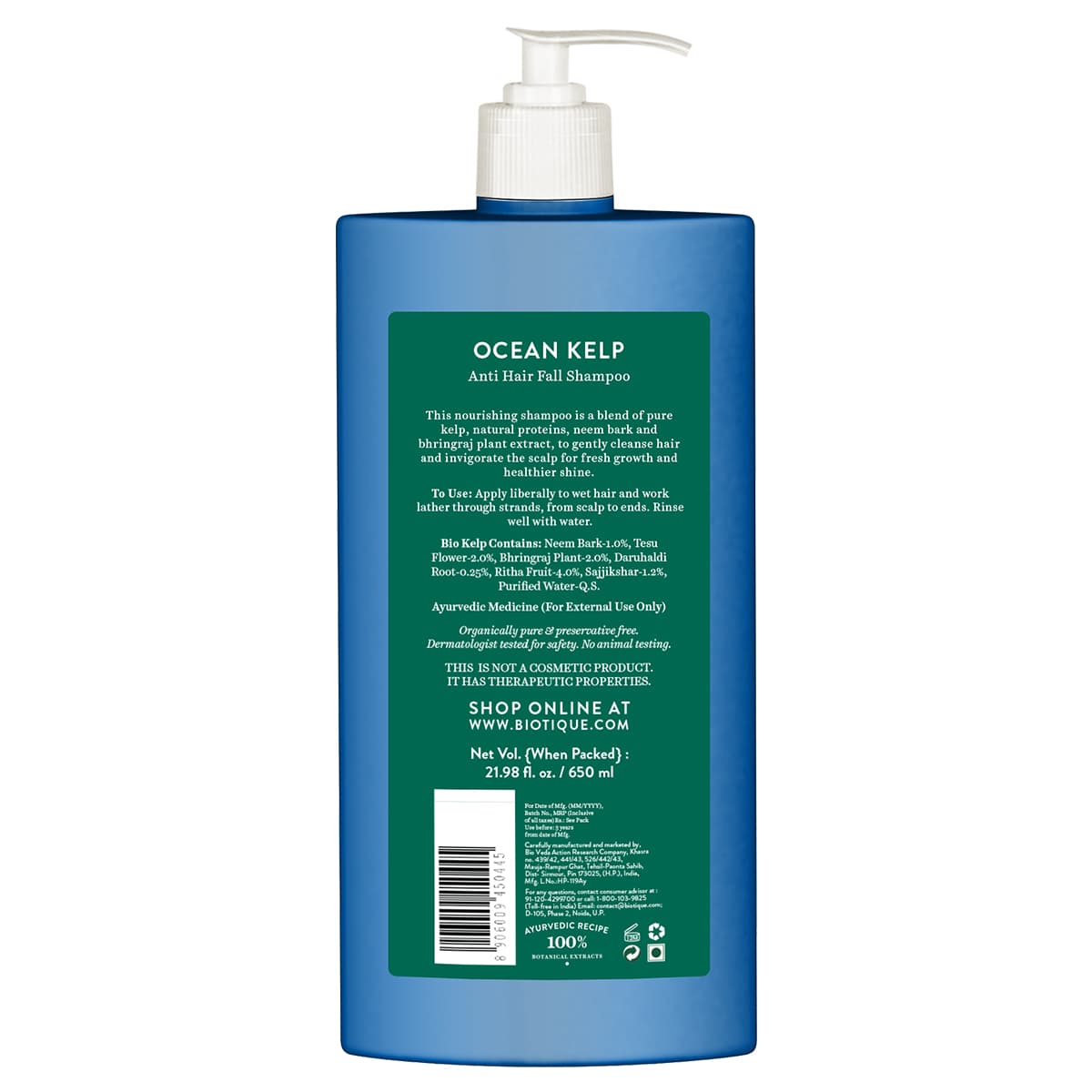 Ocean kelp anti hair fall shampoo