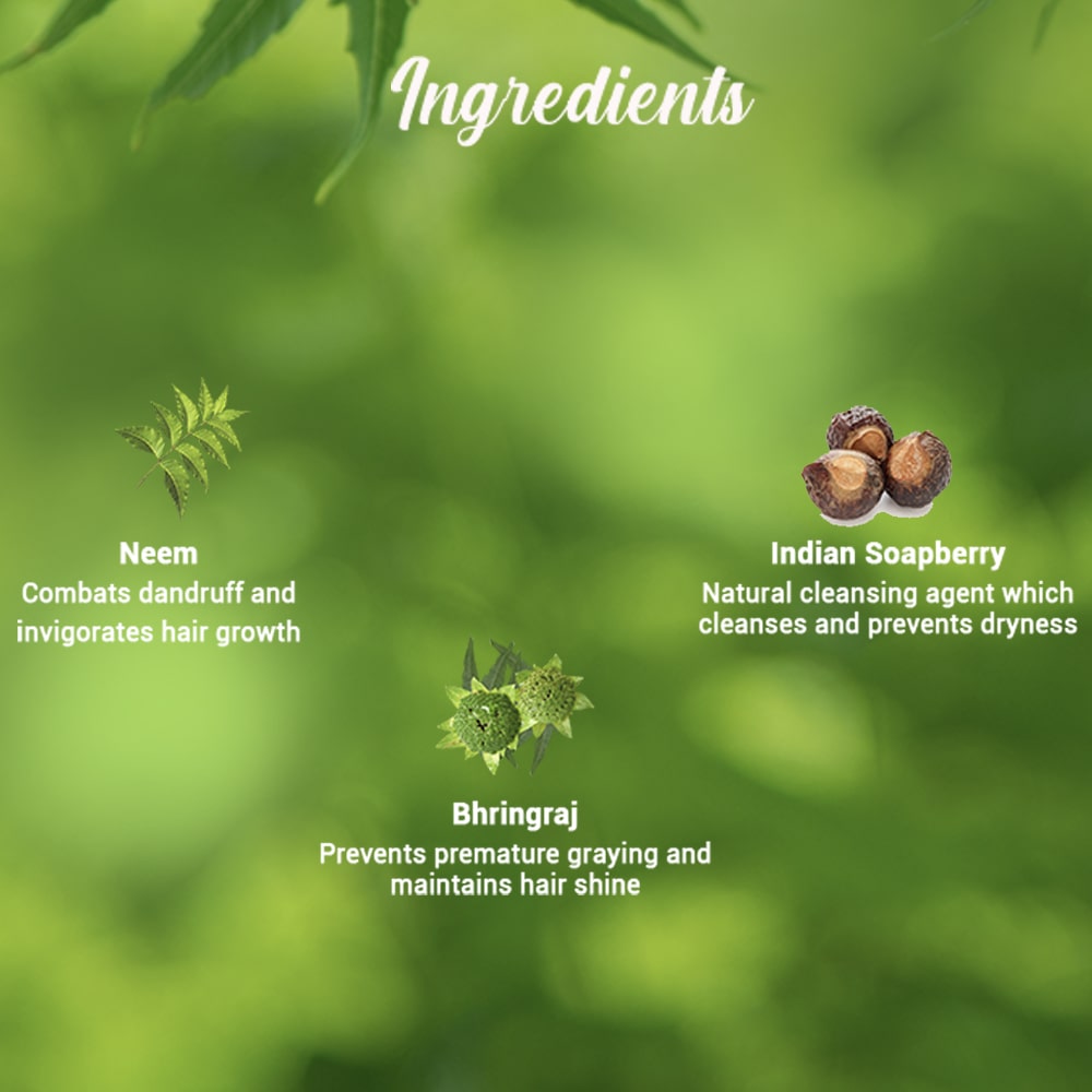 Fresh neem anti dandruff shampoo & conditioner