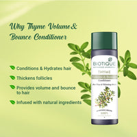 Thyme volume & bounce conditioner - 200ml