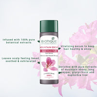 Mountain ebony anti hair fall hair serum 120ml