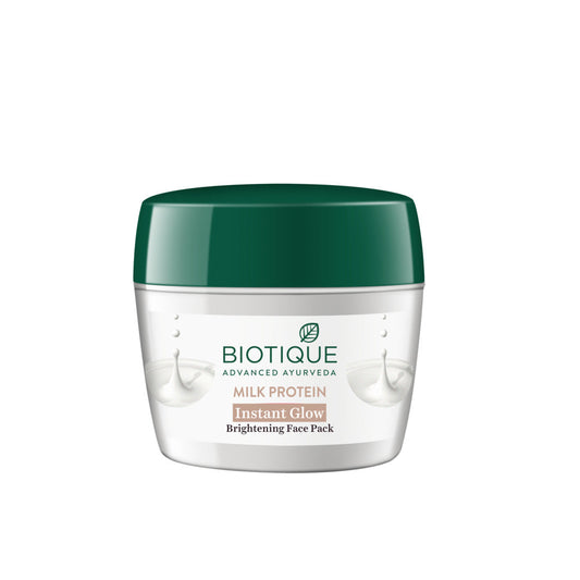 Milk protein instant glow brightening face pack - 175g