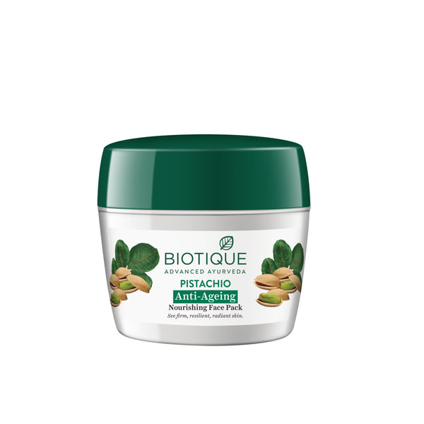 Pistachio anti ageing nourishing face pack