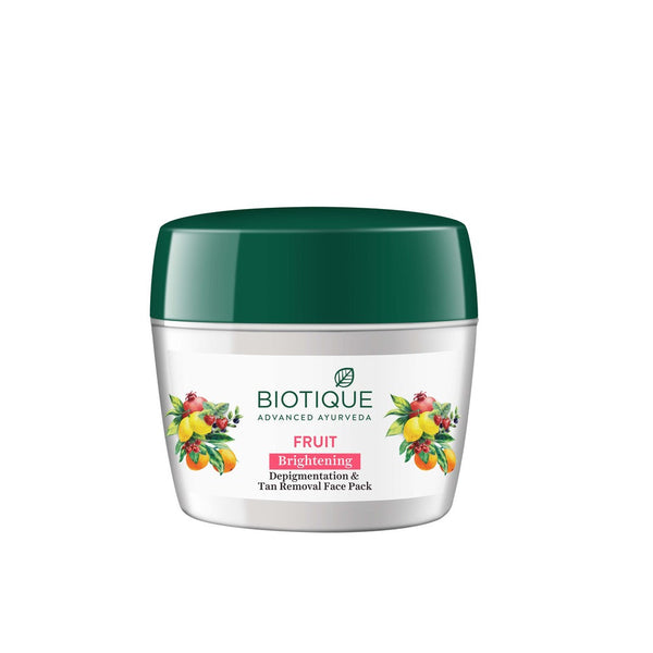 Fruit brightening depigmentation & tan removal face pack - 235g