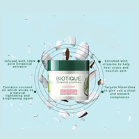 Coconut brightening instant glow cream - 175g