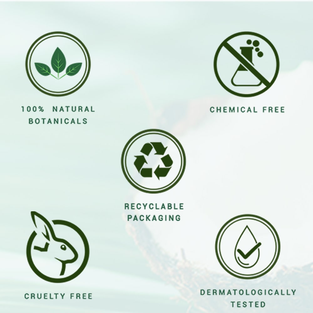 Coconut brightening instant glow cream