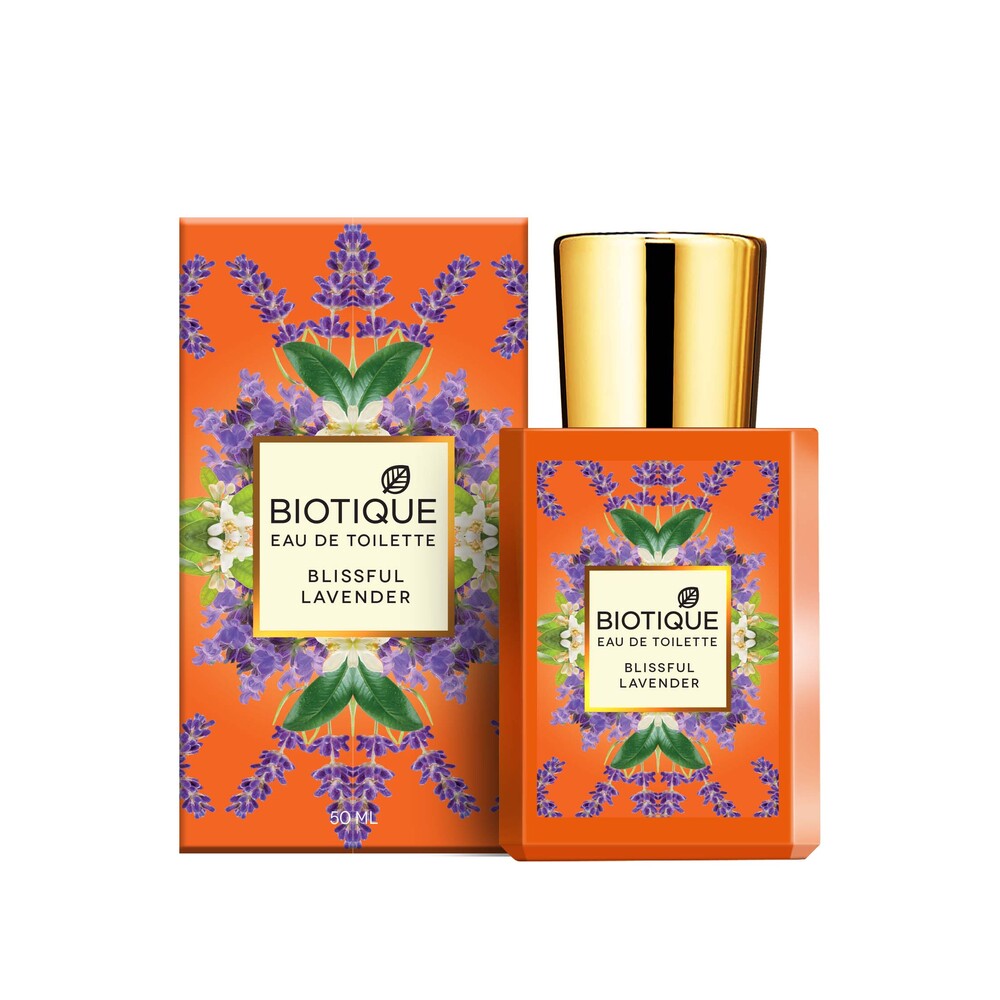 Biotique blissfull lavender eau de toilette - 50ml (pack of 2)