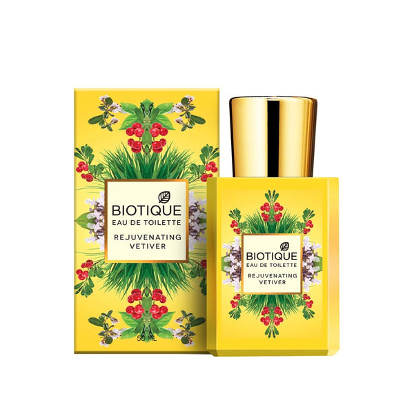 Biotique rejuvenating vetiver eau de toilette 50ml