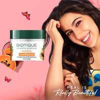 Papaya tan removal brightening & revitalizing face scrub 75g