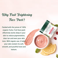 Fruit brightening depigmentation & tan removal face pack - 100g