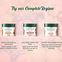 Fruit brightening depigmentation & tan removal face pack - 235g