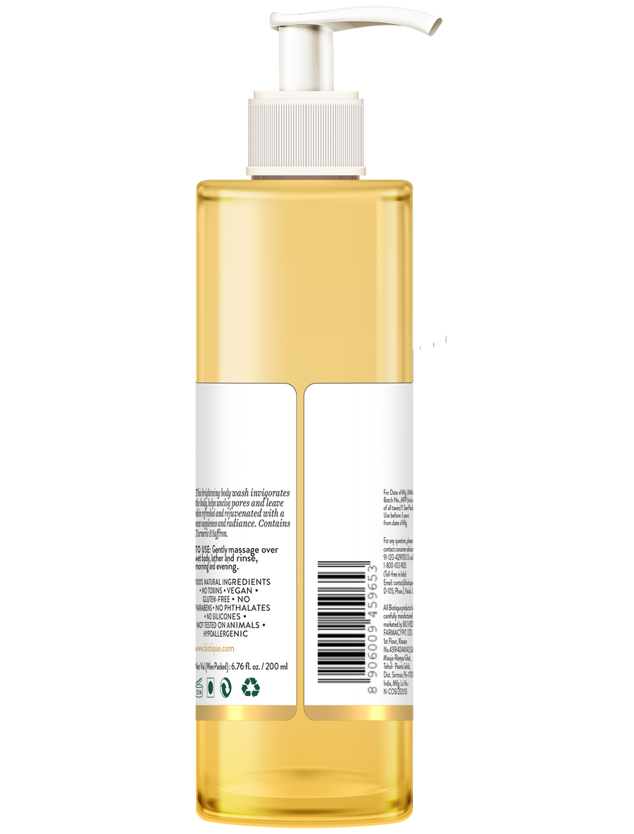 BIOTIQUE UBTAN & COLLAGEN Body Wash 200ml