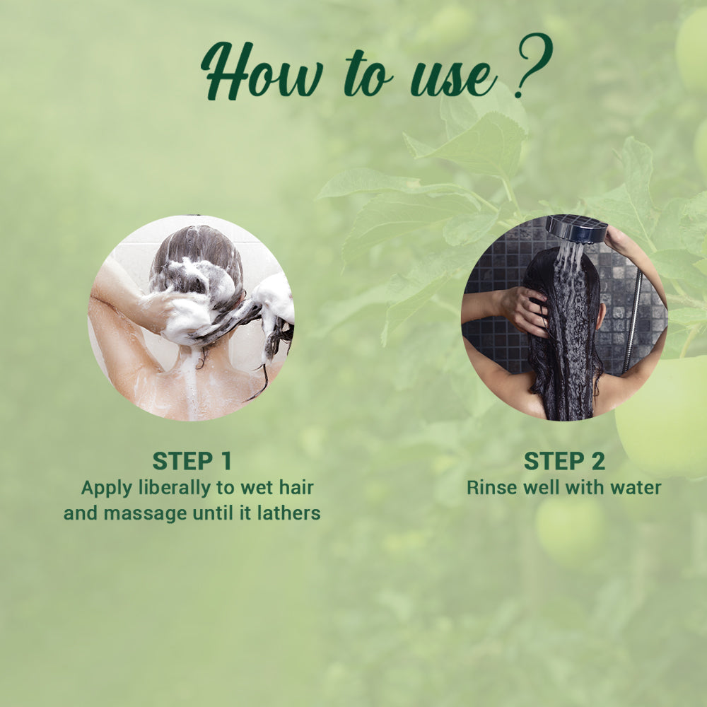 Green apple shine & gloss shampoo & conditioner