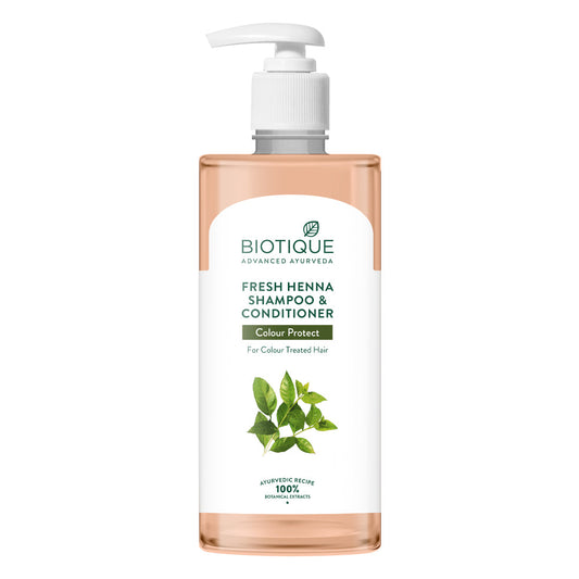 Fresh henna colour protect shampoo & conditioner - 500ml
