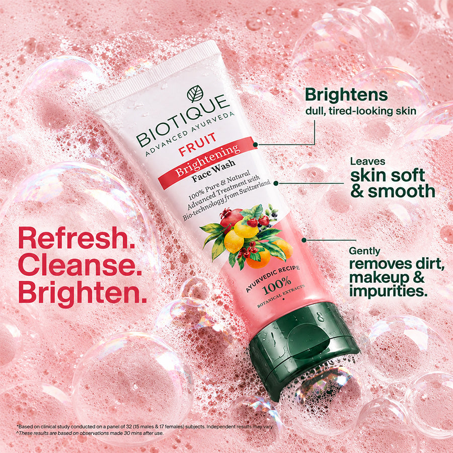 Fruit Brightening Face Wash - 150ml (Pack of 3)