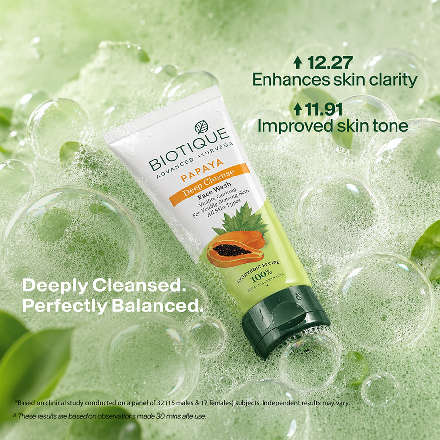 Papaya Deep Cleanse Face Wash 200ml