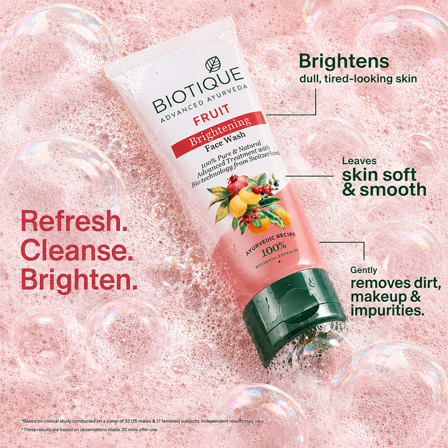 Fruit Brightening Face Wash - 150ml (Pack of 3)