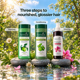 Green Apple Shine & Gloss Shampoo & Conditioner - 180ml (Pack of 2)