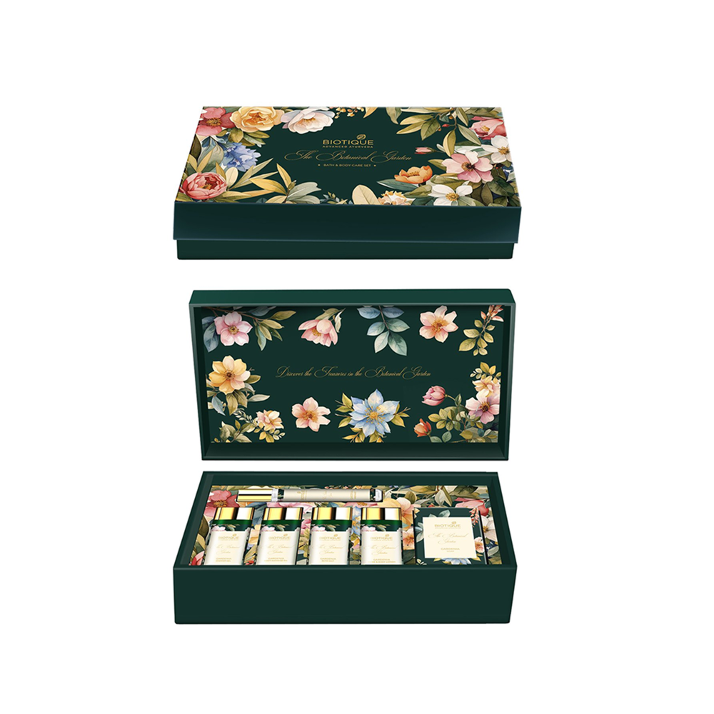 Biotique the botanical garden - bath & body care gift set (6 x 50ml)