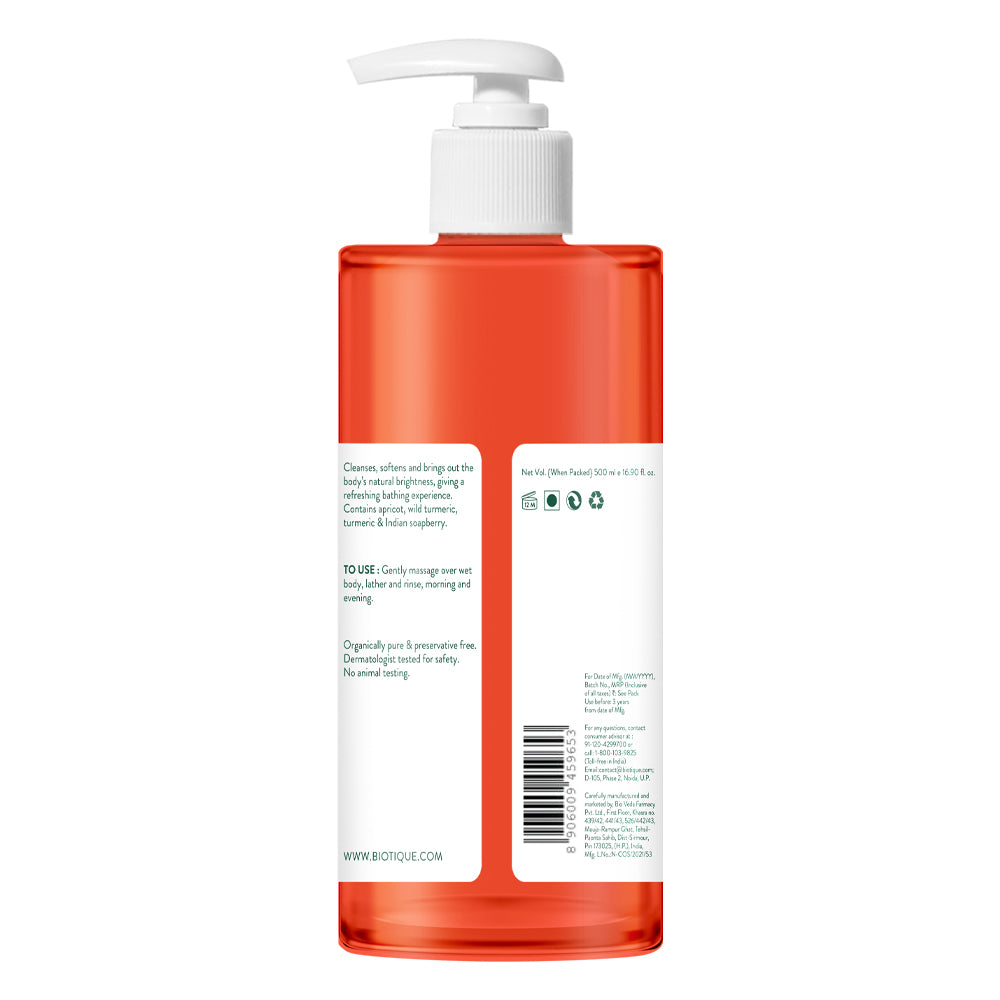 Apricot refreshing body wash