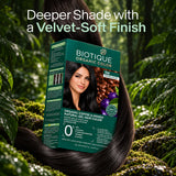Organic Coffee & Indigo gel Hair color Powder 1N Natural Black (5g + 60ml)