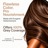 Organic Amla & Almond gel hair Color Powder 4N Brown (5g+60ML)