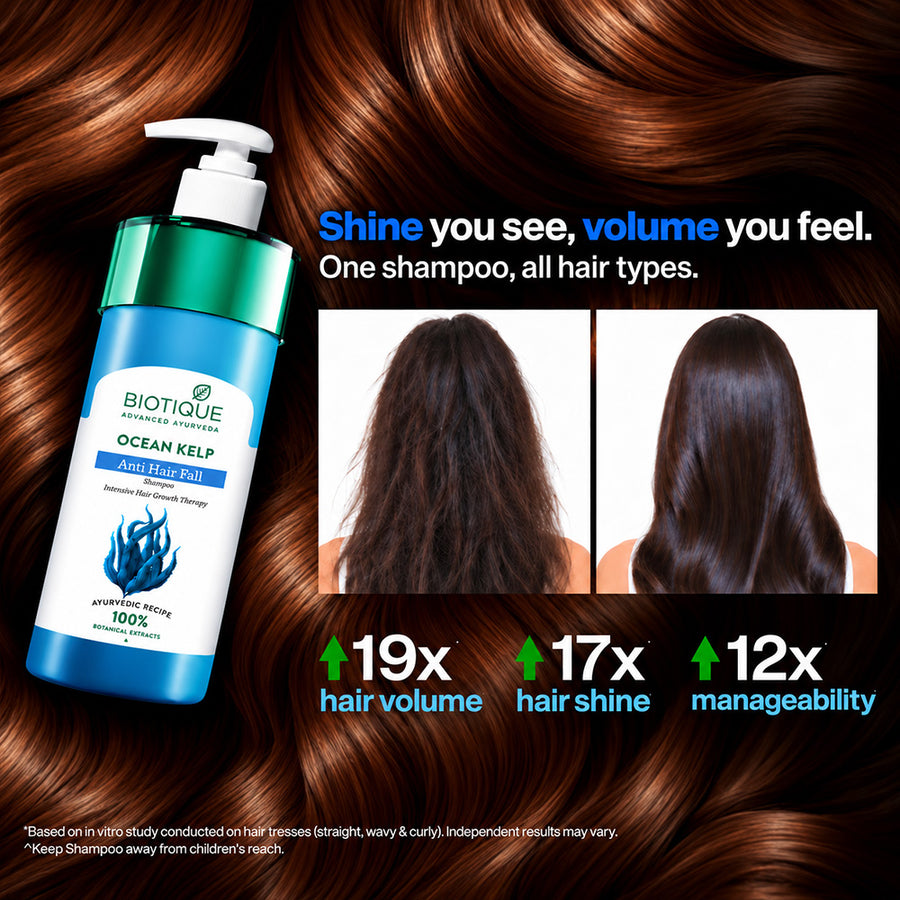 OCEAN KELP Anti Hair Fall Shampoo 800ml (Pack Of 2)