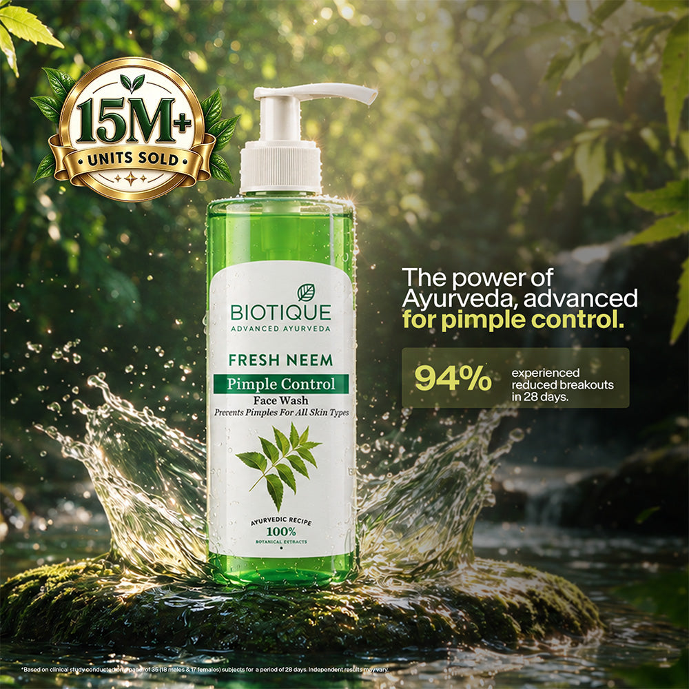 Fresh neem pimple control face wash - 200ml