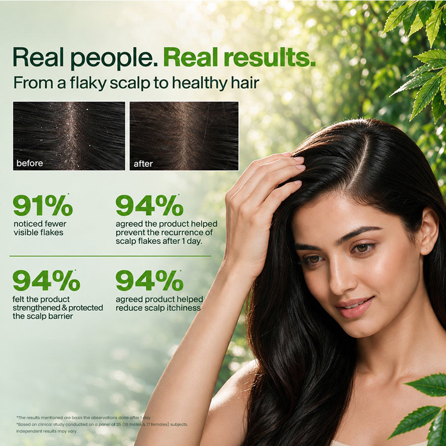 FRESH NEEM Anti Dandruff Shampoo & Conditioner pack of 2 (180ml)